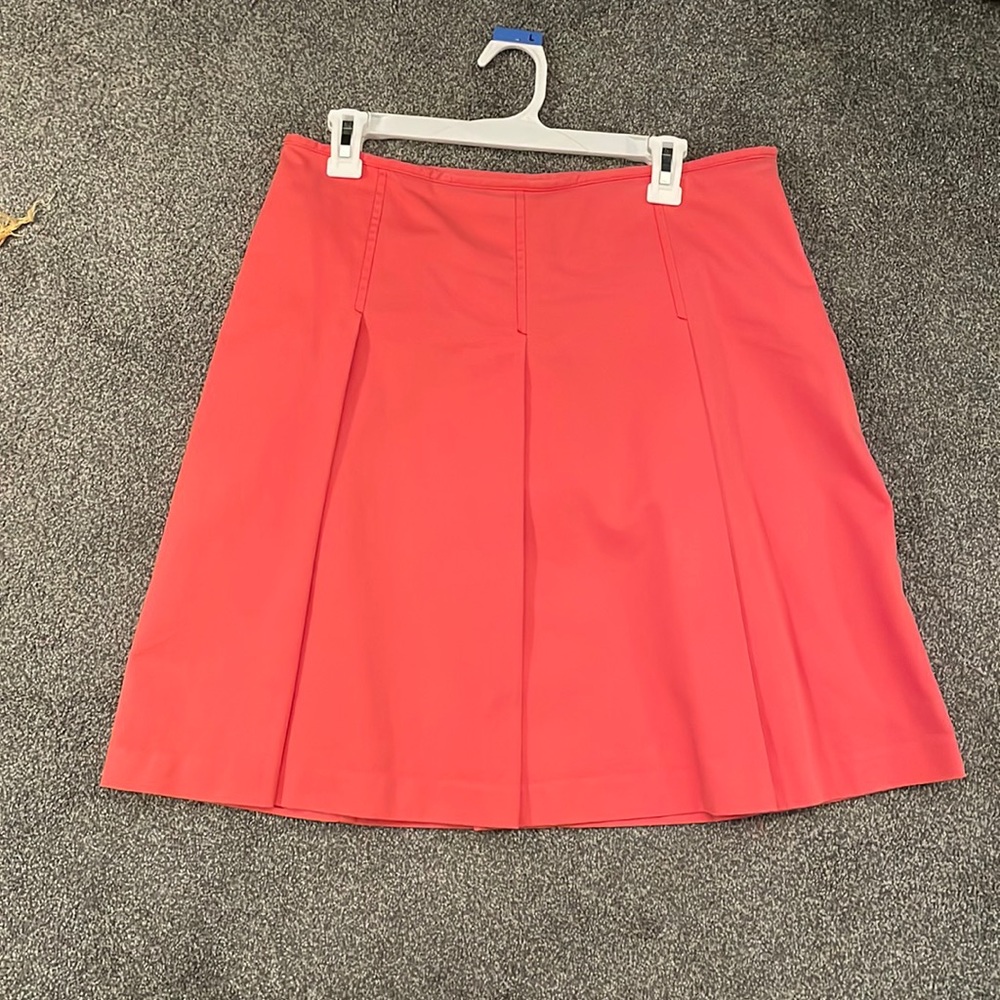 Cotton pleat skirt